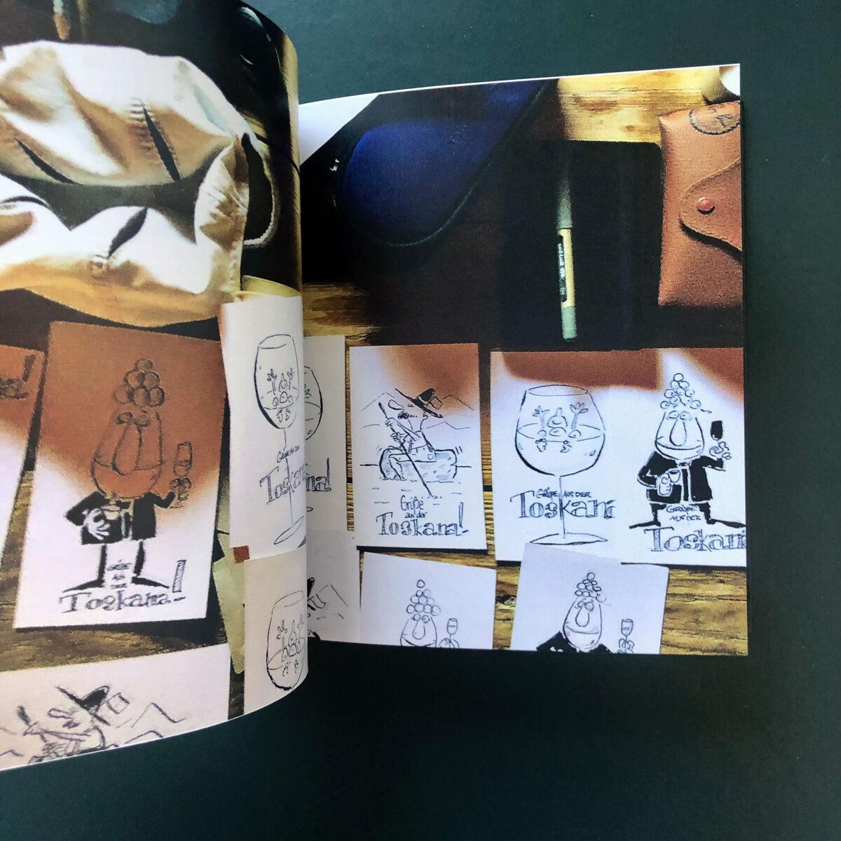 Buch Cartoons 2009 - 2019 von Philipp Sturm inside view